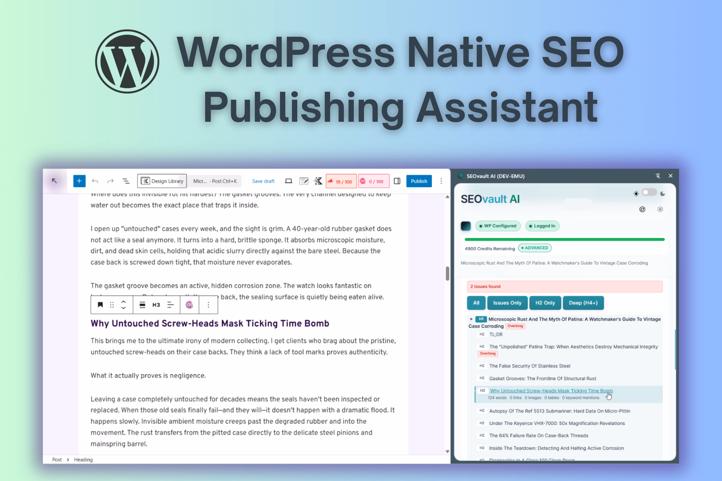 Full extension in light theme inside WordPress